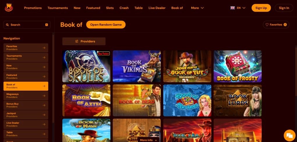 Spins Castle Games Screenshot